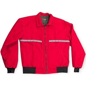 Pro Only By Tex Tan Canvas Western Equestrian Southwestern Aztec Santa Fe Jacket